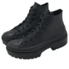 Chuck Taylor All Star Lugged Heel Platform Hi “Black”