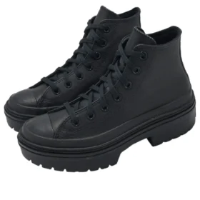 Chuck Taylor All Star Lugged Heel Platform Hi “Black”