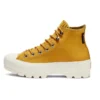 Chuck Taylor All Star Lugged Leather High “Gold Dart”