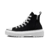Chuck Taylor All Star Lugged Lift Platform High “Black White”