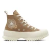 Chuck Taylor All Star Lugged Platform 2.0 High “Autumn Embroidery – Sand Dune”