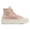 Chuck Taylor All Star Modern Lift Platform Suede “Pink”