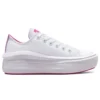 Chuck Taylor All Star Move Low “White Purple”
