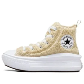 Chuck Taylor All Star Move Platform High “Sherpa – Beach Stone”