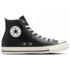 Chuck Taylor All Star Olive Green Leather High Top “Black”