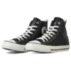 Chuck Taylor All Star Olive Green Leather High Top “Black”