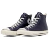 Chuck Taylor All Star Olive Green Leather High Top “Navy”