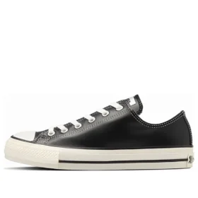 Chuck Taylor All Star Olive Green Leather Ox “Black White”