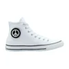 Chuck Taylor All Star Peace Powered Hi “White”