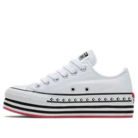 Chuck Taylor All Star Platform Layer Low “Logo Play – White”