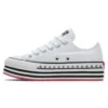 Chuck Taylor All Star Platform Layer Low “Logo Play – White”