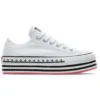 Chuck Taylor All Star Platform Layer Low “Logo Play – White”