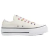 Chuck Taylor All Star Platform Low “Floral Print – Egret”