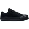 Chuck Taylor All Star Platform Low “Triple Black”