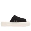 Chuck Taylor All Star Platform Slides “Cowspot Black”