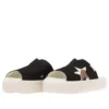 Chuck Taylor All Star Platform Slides “Cowspot Black”