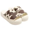 Chuck Taylor All Star Platform Slides “Cowspot Off-White”