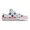 Chuck Taylor All Star Polka Dots “White Blue Red”