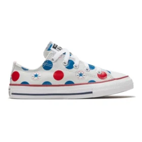 Chuck Taylor All Star Polka Dots “White Blue Red”