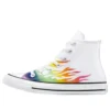 Chuck Taylor All Star Pride High “White Chaos Fuchsia”