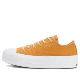 Chuck Taylor All Star Renew Cotton Platform Low “Sunflower Gold”