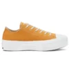 Chuck Taylor All Star Renew Cotton Platform Low “Sunflower Gold”