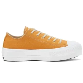 Chuck Taylor All Star Renew Cotton Platform Low “Sunflower Gold”