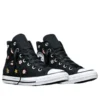 Chuck Taylor All Star Retro Embroidery “Black New Found Bloom”