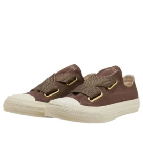 Chuck Taylor All Star Ribbonlace Slip OX “Dark Taupe”