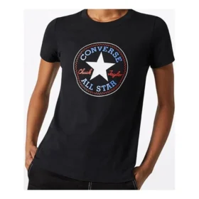 Chuck Taylor All Star Round Neck Short Sleeve “Black”