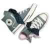 Chuck Taylor All Star Scarf Bow “Mineral Brew Grey”