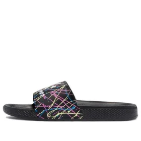 Chuck Taylor All Star Slide Paint Splatter “Black Pink”