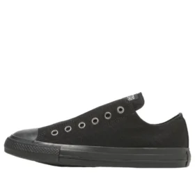 Chuck Taylor All Star Squaretoe Slip N OX “Black Monochrome”