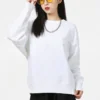 Chuck Taylor All Star Sweatshirts Asia Sizing “White”
