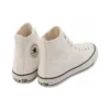 Chuck Taylor All Star TorNATLEATHER High Top “White”