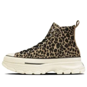 Chuck Taylor All Star Trekwave Animal Fur Leopard High Top “Brown”