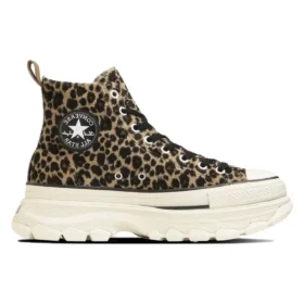 Chuck Taylor All Star Trekwave Animal Fur Leopard High Top “Brown”