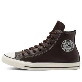 Chuck Taylor All Star Tumbled Leather “Brown White”