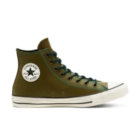 Chuck Taylor All Star Tumbled Leather “Green White”