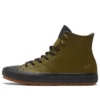 Chuck Taylor All Star Winter Leather High “Dark Moss”