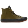 Chuck Taylor All Star Winter Leather High “Dark Moss”