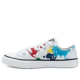 Chuck Taylor All Star World Map “White Blue Red”