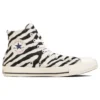 Chuck Taylor All Star Zebrafur High Top “White”