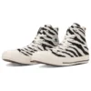 Chuck Taylor All Star Zebrafur High Top “White”