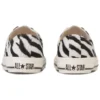 Chuck Taylor All Star Zebrafur Ox “White”