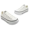 Chuck Taylor Double Stack “White”