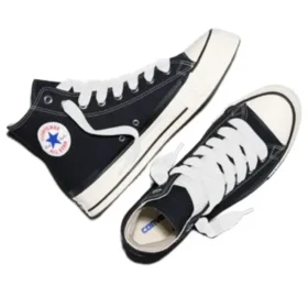 Chuck Taylor High Throwback “Black Vintage White”