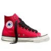 Chuck Taylor High Throwback “Red Vintage White”