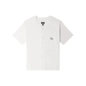 Chuck Taylor Logo Button-Up T-Shirt Asia Sizing “White”