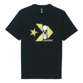 Chuck Taylor Skull Logo Short Sleeve T-Shirt Asia Sizing “Black”